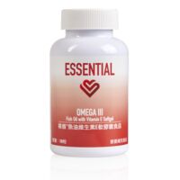  Omega III 維他命E魚油膠囊食品 - 單瓶裝（60份）