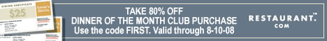 Restaurant.com 80% OFF