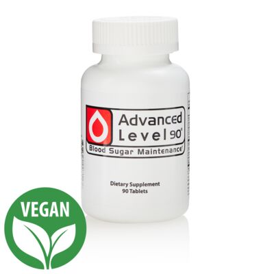 Advanced Level 90&reg; Blood Sugar Maintenance Single Bottle (90 Servings)