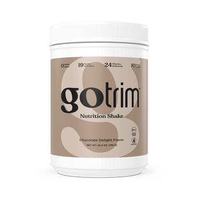 TLS&reg; On the Go Nutrition Shakes Chocolate Delight - (Single Canister/14 Servings)