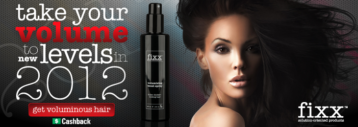 Protect and Boost with Fixx Volumizing Boost Spray