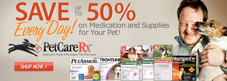 Save up to 50% on Supplies for Your Pet!