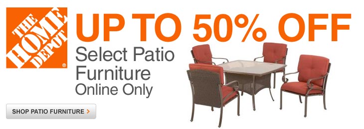 Save up to 50% on Select Patio Furniture