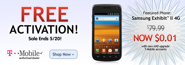 Free Activation, Penny Phone & Free Shipping! Free Activation, Penny Phone & Free Shipping!