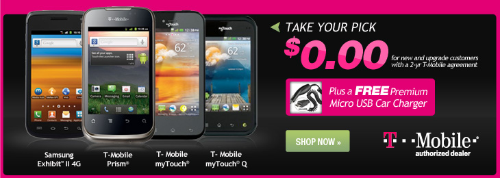 T-Mobile Android Smartphone Sale