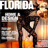 Loren Ridinger wearing Loren Jewels in Florida International Magazine
