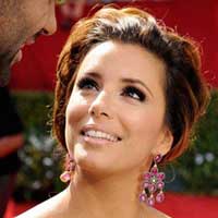 Eva Longoria Parker wears Loren Jewels