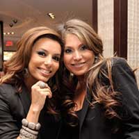 Eva Longoria Parker wears Loren Jewels