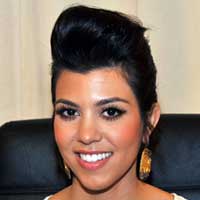 Kourtney Kardashian wears Loren Jewels