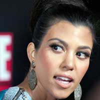Kourtney Kardashian wears Loren Jewels