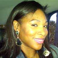 Serena Williams wears Loren Jewels