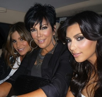 Kim kardashian wearing Loren Jewels
