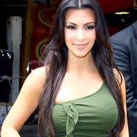 Kim kardashian wearing Loren Jewels