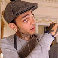 Travis McCoy wearing Loren Jewels