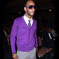 Swizz Beatz wearing Loren Jewels