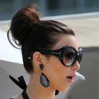 Kim Kardashian wears Loren Jewels