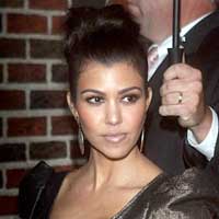 Kourtney Kardashian wears Loren Jewels