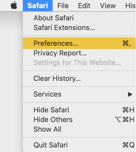safari step 1