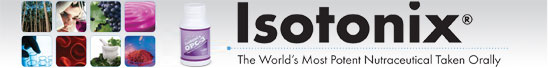 Isotonix: The world's most potent nutraceutical taken orally.