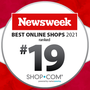 SHOP.COM在《新聞週刊》(Newsweek Magazine)評選的2021最佳線上商店「通用提供商」類別中排名第19位