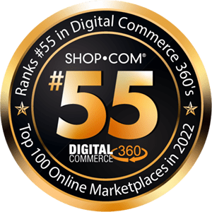 SHOP.COM di tangga ke-55 dalam Top 100 Marketplaces oleh Digital Commerce 360'