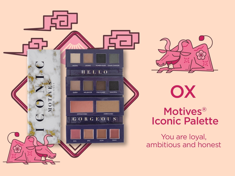 Year of the Ox - Motives® Iconic Palette - You are loyal, ambitious and honest