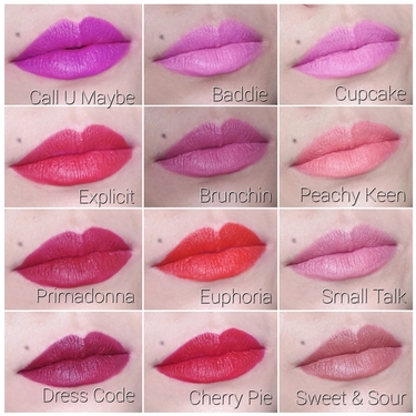 Motives Cream Lipstick Collage