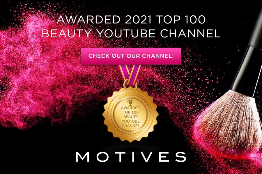 How did Motives cosmetics make the Top 100 Beauty Youtube Channels for 2021? Click here to find out!