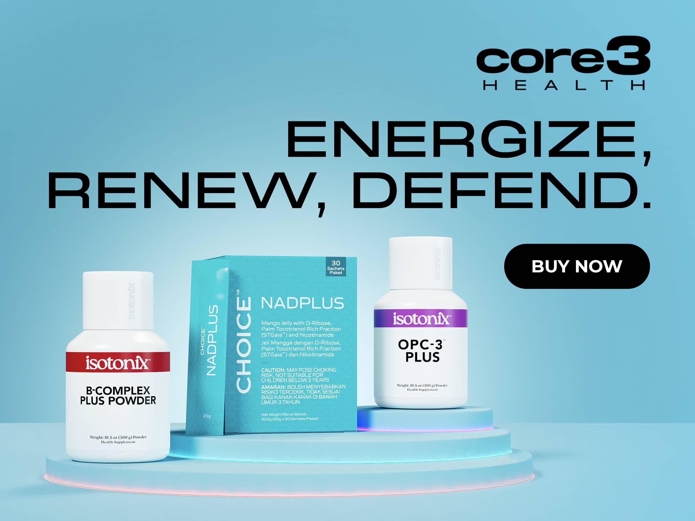 Energize, Renew, Defend Buy Now