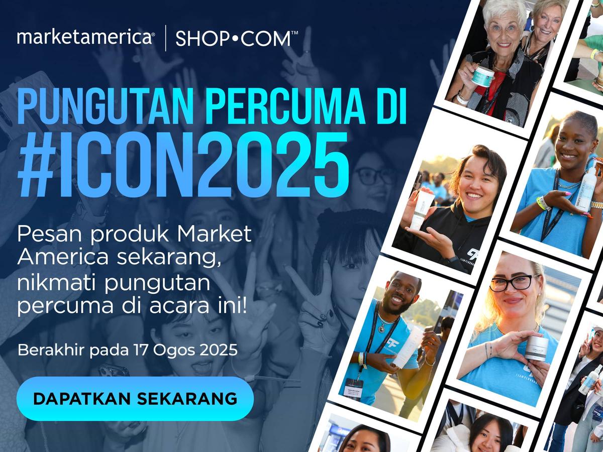 FREE Pickup at #ICON2025 Order Market America products now, enjoy complimentary pickup at the event!