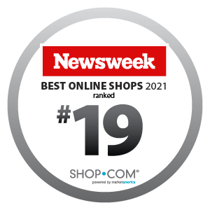 Newsweek Magazine ranks SHOP.COM 19th Best Online Shops 2021 in the 